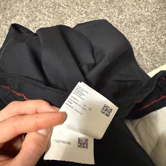 2 pc HUGO BOSS Men's Suit 40R Black wool - Picture 13 of 14